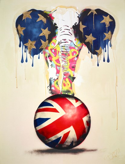On The March by Dom Pattinson - Limited Edition Box Canvas